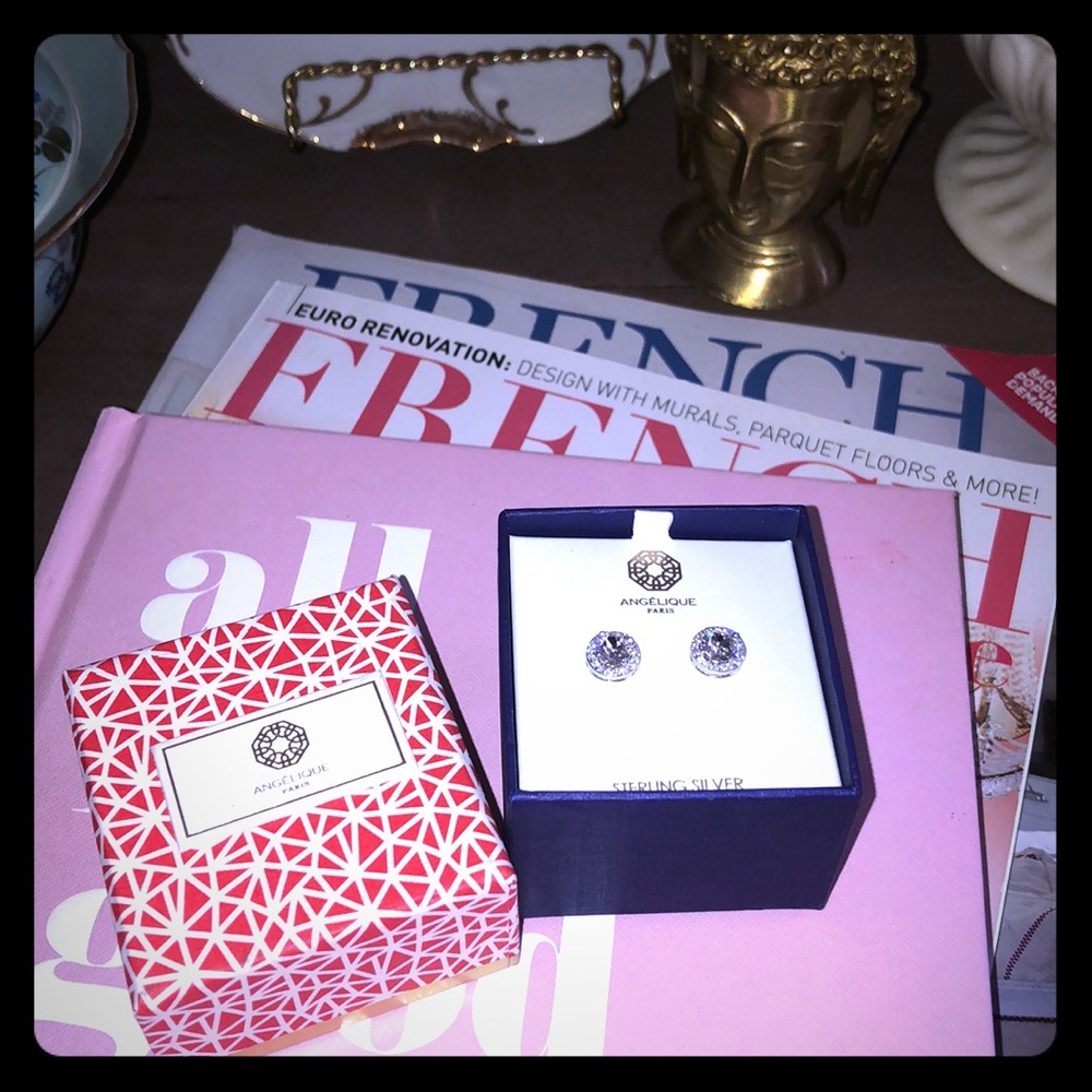 Angelique Paris Sterling silver earrings